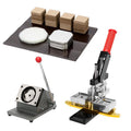DIY Photo Magnet Maker Kit with Press Machine & 100 Materials - 2x2 Inch