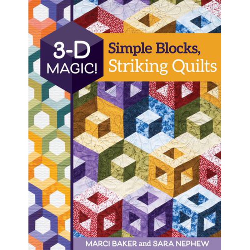3D Quilt Block Kit - Easy Quilting for Surreal 3D Effect