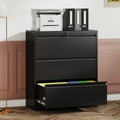 Heavy Duty 3-Drawer Lateral File Cabinet - Metal Locking Storage for Home Office