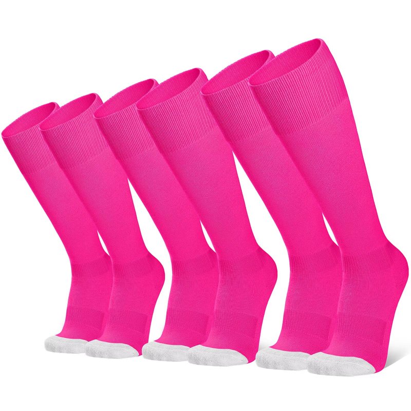 Unisex Knee High Baseball Softball Socks - Youth & Adult Over-The-Calf Sports Socks