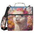 Large Capacity Waterproof Zipper Binder with Shoulder Strap, Holds 500 Sheets