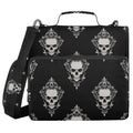 Large Capacity Waterproof Zipper Binder with Shoulder Strap - Holds 500 Sheets