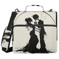 Waterproof 3-Ring Zipper Binder with Shoulder Strap, 2 Inch Capacity, Holds 500 Sheets