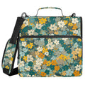 Waterproof 3-Ring Zipper Binder with Shoulder Strap, Holds 500 Sheets