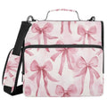 Waterproof Zipper Binder with Shoulder Strap 2 Inch D-Ring Holds 500 Sheets