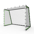 GOGRANT 3-in-1 Soccer Rebounder Net 7x5ft - White & Black, Ultra-Responsive, Steel Frame