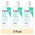 (3 Pack) Travel Size Foaming Facial Cleanser for Normal to Oily Skin - Gentle & Fragrance-Free