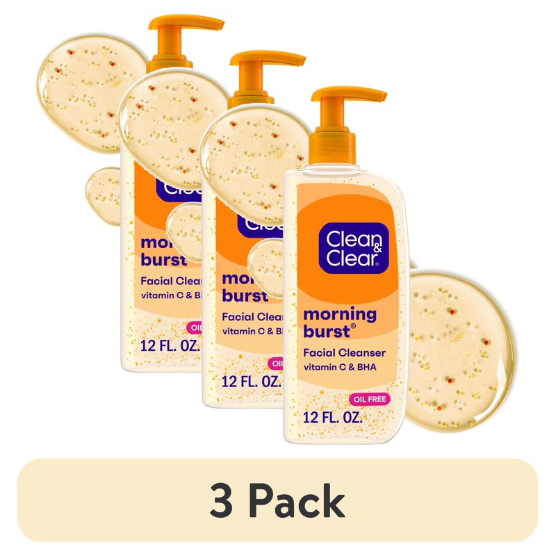 Multi-Pack Vitamin C Face Wash for Brightening & Pore Care - 12 fl oz