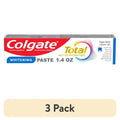 Travel Size Fluoride Toothpaste with Whitening & Antibacterial Protection - Mint