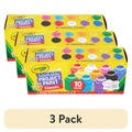 Kids Washable Paint Set 10 Colors 3 Pack - Art & Craft Supplies for Ages 3+