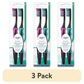 Deep Cleaning Vibrating Toothbrush Set - Soft Bristles, Multi-Color