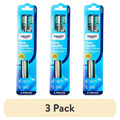 Manual Toothbrush with Medium Bristles & Tongue Cleaner - Multipack 3