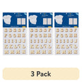 3 Pack Iron-On Alphabet Sewing Patches - Groovy Letter Embellishments