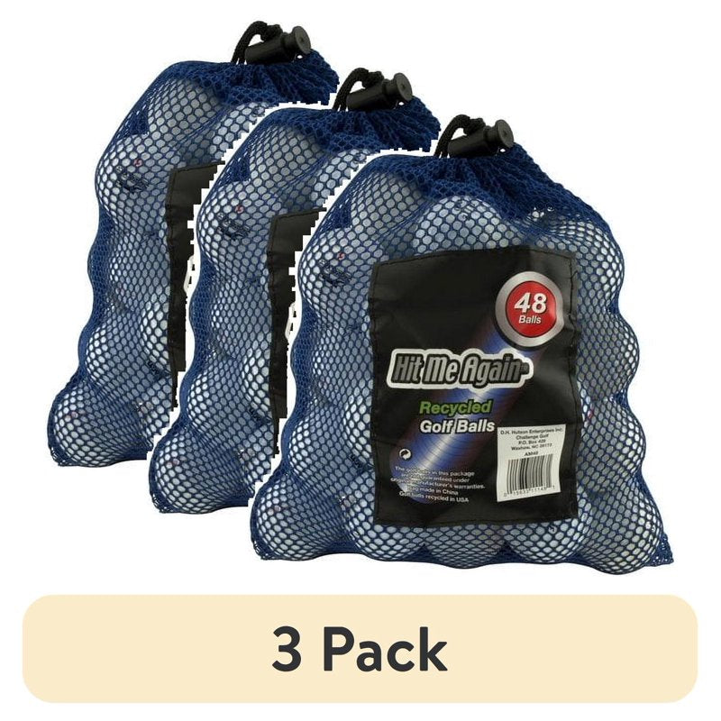 Recycled Golf Balls Assorted Colors 48 Pack - Golf Practice & Play