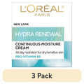 3 Pack Face Moisturizer for Dry Sensitive Skin - Hydrating Day & Night Cream