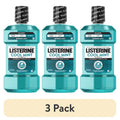 Listerine Cool Mint Antiseptic Mouthwash - 3 Pack, 33.8 fl oz / 1 L