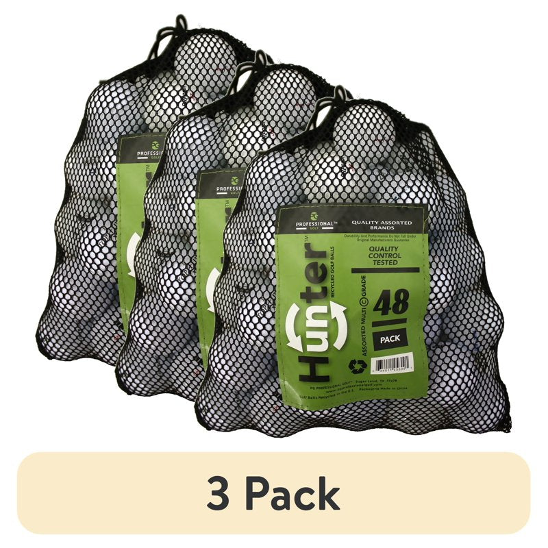 Mixed Brand Golf Balls 48 Pack AAAAA Quality White for Practice & Play