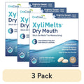 Dry Mouth Relief Discs 40 Count - Moisturizing Oral Adhesives with Xylitol, Multipack