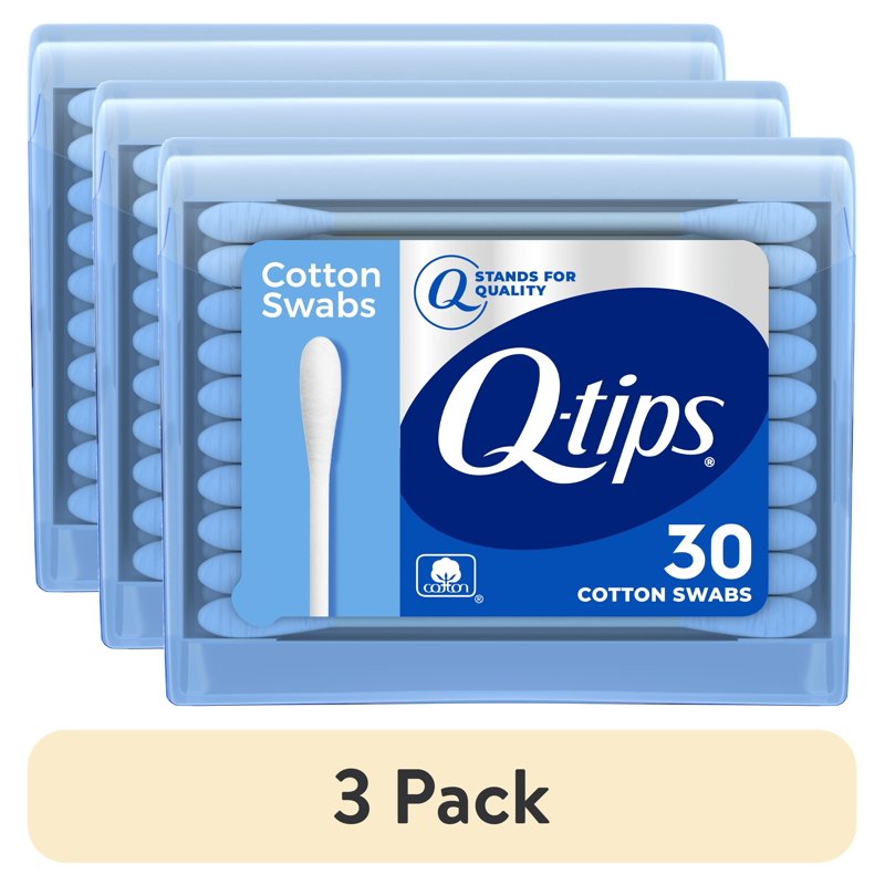 (2 Pack) Cotton Swabs Travel Size - First Aid, Beauty & Household Use - 100% Cotton
