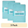 Cotton Quilt Fabric Pack - Precut 1 Yard Aqua Glitter Prints for Sewing & Crafting