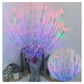 30-Inch Branch Twig Lights with 20 LED Bulbs - Indoor Decorative Tree Branches