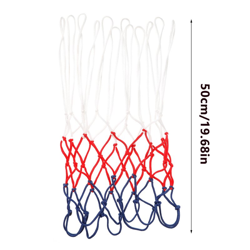 Heavy Duty Basketball Nets 12 Loops Replacement for Indoor & Outdoor Courts