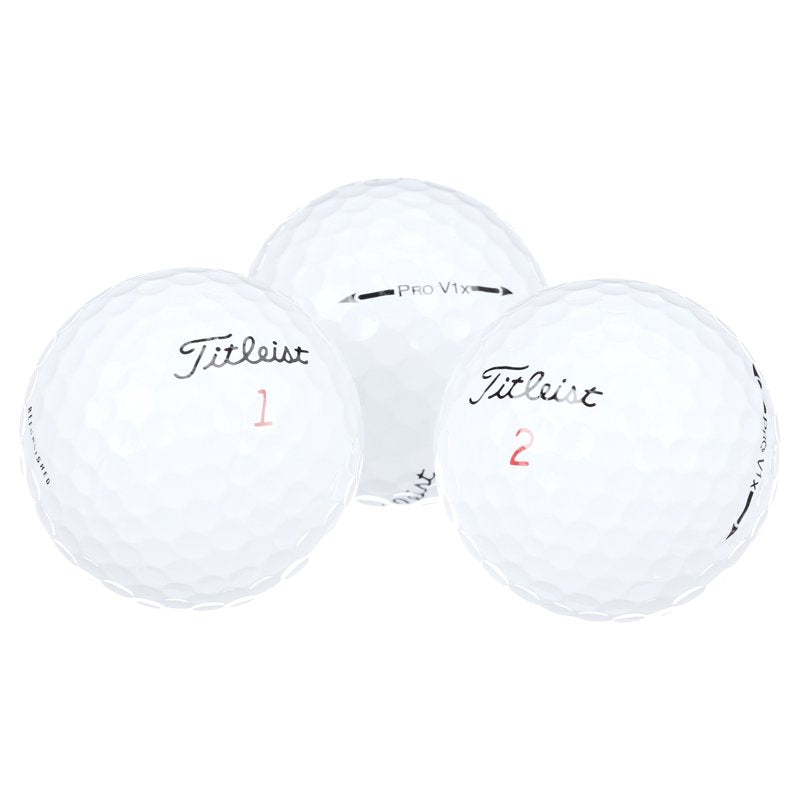 Used ProV1X Golf Balls 12 Pack - High-Performance Refinished Golf Balls
