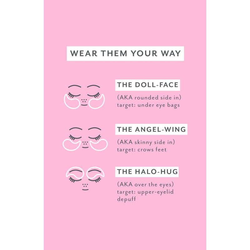 Hydrating Rosé Eye Gels with Antioxidants for Under Eye Care - Pack of All Variants