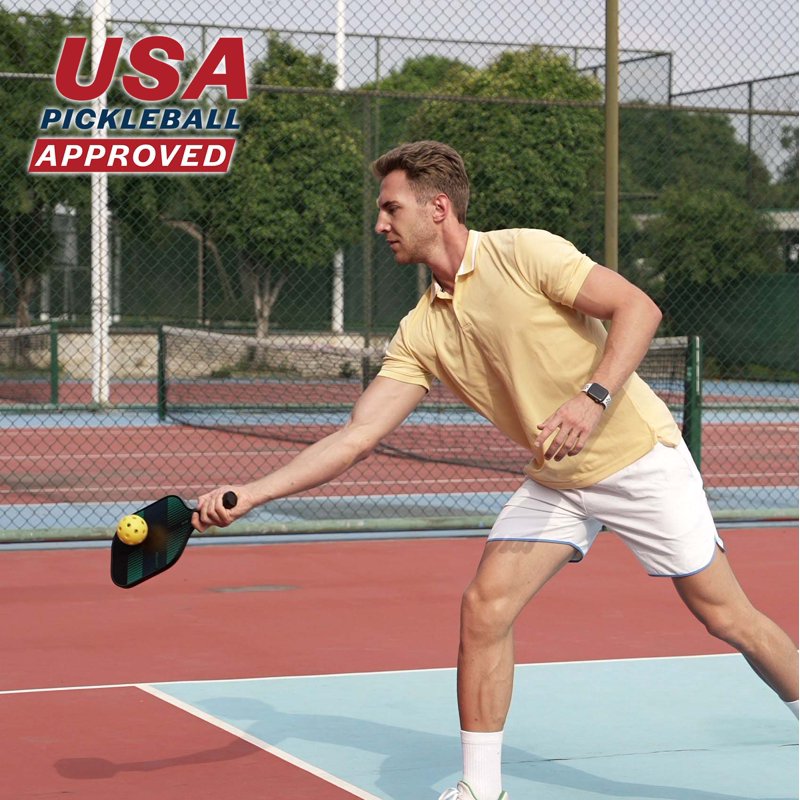Orca Charter Performance Series Fiberglass Pickleball Paddle - 7.6 oz - Balanced Edition (Variation: 1)
