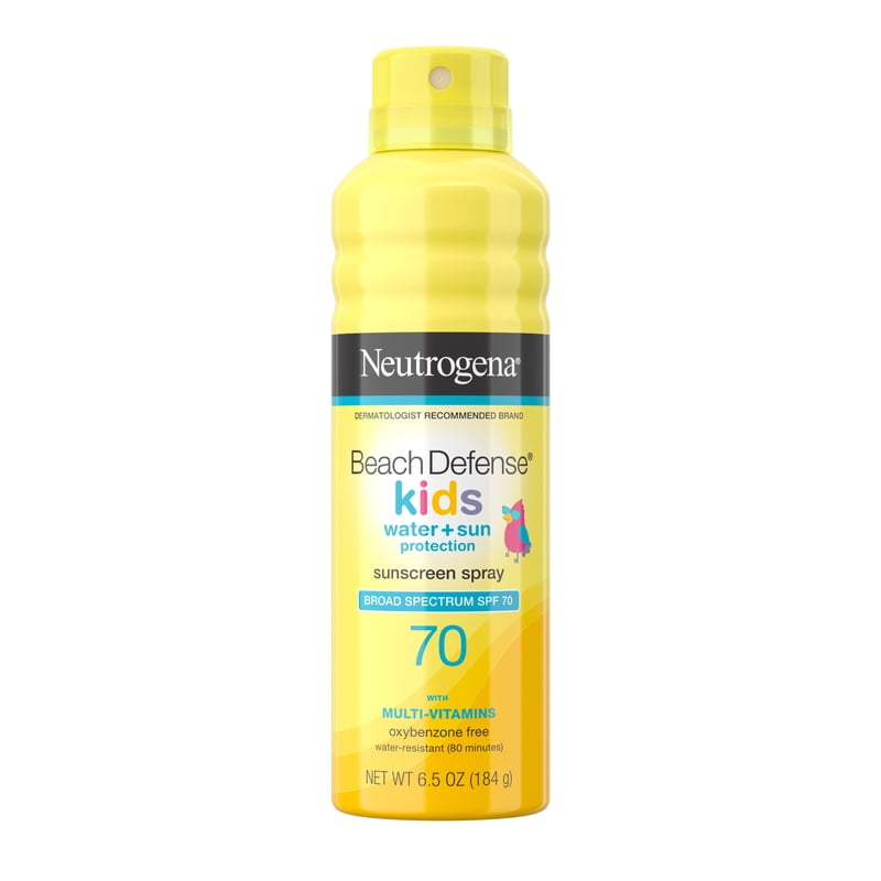 Kids Sunscreen Spray SPF 70 - Water-Resistant Broad Spectrum Sun Protection, 6.5 oz (3 Pack)