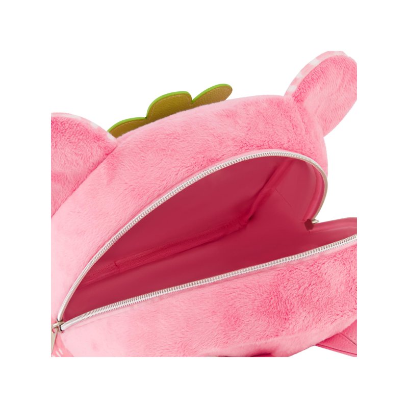 Care Bears and Strawberry Shortcake Plush Heart Backpack - Pink Mini Travel Bag