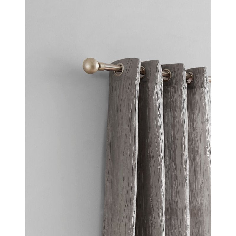 Light Filtering Curtain Panels - Crushed Taffeta, 54x84 Inches, 2-Pack