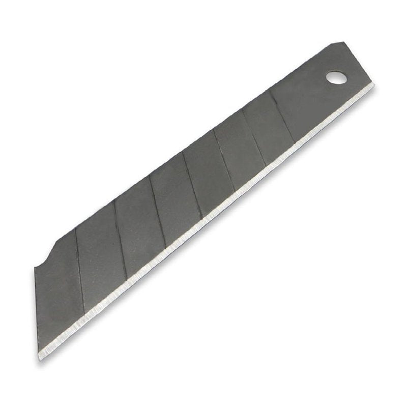 18mm Carbon Steel Snap Off Blades Pack of 10 - Heavy Duty Utility Blades
