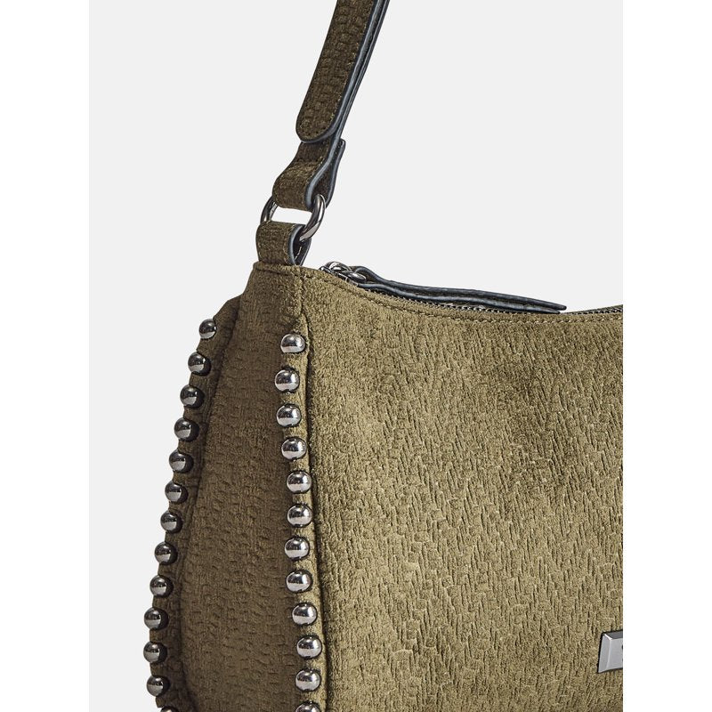 Women's Structured Shoulder Handbag with Adjustable Strap - Multiple Colors