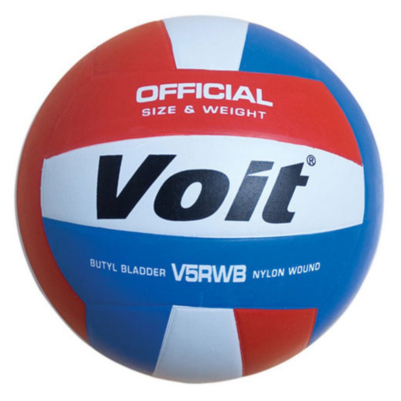 Official Size Rubber Volleyball for Indoor & Outdoor Play