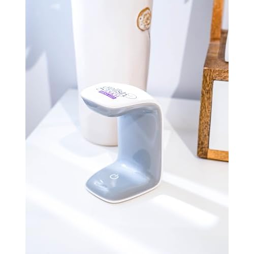 Gelish MINI Touch LED Light ? Portable & Rechargeable LED Curing Light for Soft Gel¢â Tips & Quick Gel Nail Repairs, Touch Activated, 30-Second Cure, USB Cable Included.