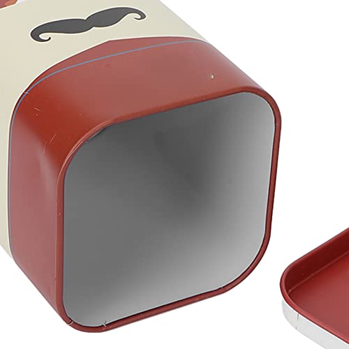 Blade Bank for Safety Blade Storagement, Used Double Safety Blade Disposal Case Blade Disposal Case Storage Bank for Used Safety Blades(Red Beard)