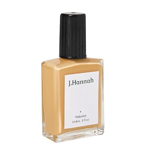 J. Hannah Nail Polish ? Vegan, Non-Toxic, Cruelty-Free, Gluten-Free, Long Lasting, USA Made, Gold Leaf Color (Relic)