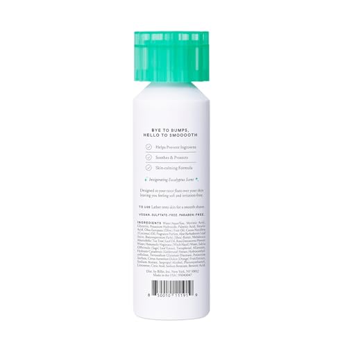 Billie Whipped Shave Cream, Ingrown-Prevention Formula, Witch Hazel, 6.5Fl Oz