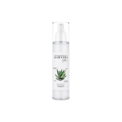 Aloe Vera 74% Moisture Soothing Fluid 125 ml ? Hydrating & Moisturizing with Hyaluronic Acid