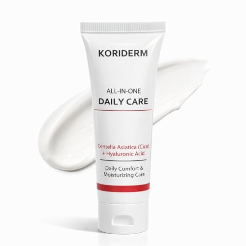 Face Cream Moisturizer 1 PACK- All-In-One Daily Facial Lotion with Centella Asiatica Collagen & Hyaluronic Acid - Hydrates, Firms & Reduces Wrinkles - Nourishing Skin Care for All Skin Types 1P