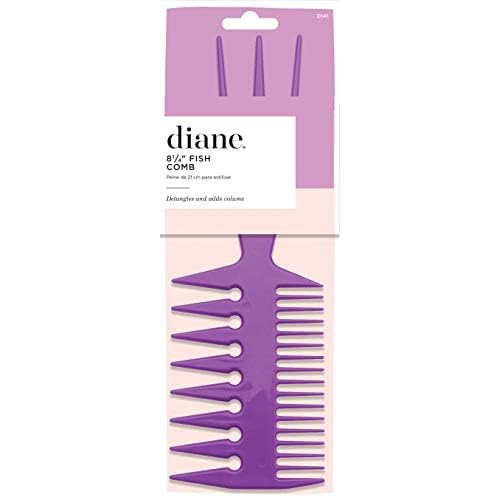 Diane Fish Comb, Assorted Colors (Pack of 2)
