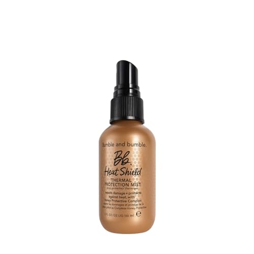 Bumble and bumble. Heat Shield Thermal Protection Hair Mist | Frizz Control, Damage Repair, Heat Protection Spray, Color Safe | Curly, Wavy, Straight