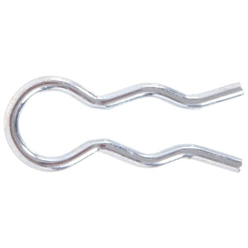 Hillman 3680 11/16-Inch External Hair Pin Clip Zinc Plated, 10-Pack