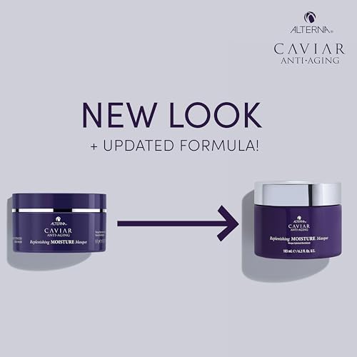 Alterna CAVIAR Anti-Aging Replenishing Moisture Hair Masque | Replenishes Dry, Coarse, Damaged Hair | Sulfate Free
