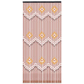 Wooden Beaded Door Curtain - 31 Lines Bamboo & Wood Home Decor