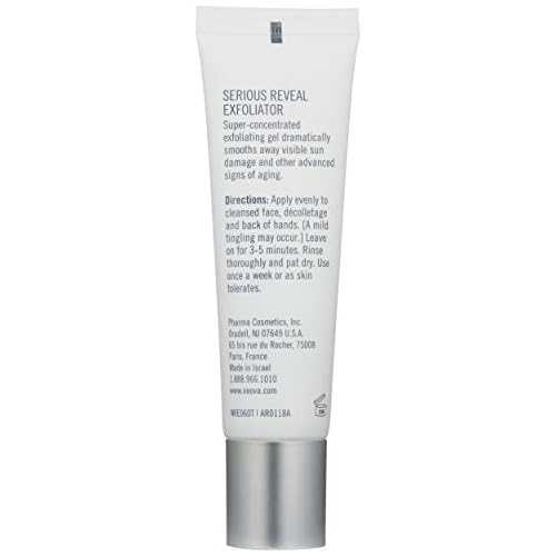 NEOVA SmartSkincare Serious Reveal Exfoliator 20% Glycolic stimulates cell turnover, refines skin texture, and reduces pore size.