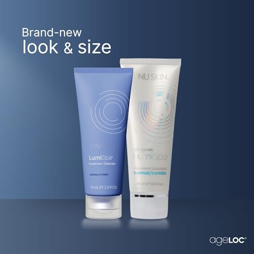 Nu Skin ageLOC LumiSpa Treatment Cleanser | Normal/Combo Skin | Promotes Smooth, Refreshed Skin | Enhanced LumiSpa Performance | Infused with ageLOC Technology | 2.5 fl oz