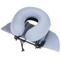 Massage Table Face Cradle£¬Cold Memory Foam Pillow£¬Adjustable Multi-Functional Memory Pillow for Office, Travel Sleep£¬Practical and Portable - New Choice for Lunch Break - Slate Blue£¨Aluminium Stand£©