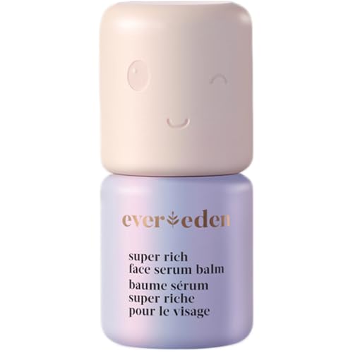 Evereden Super Rich Hydrating Face Serum Balm: Clean & Vegan, Soothing & Nourishing Moisturizer Stick for Harsh, Cold Climates - With Syberian Chaga, Ceramides, & Seaberry Seed Oil